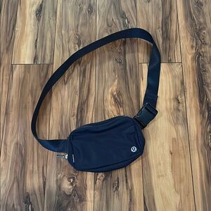 Navy Lululemon Belt Bag